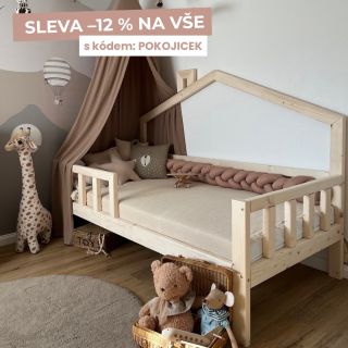 Nový rok, nový pokojíček 😍 Sleva 12 % na postýlky za aktuální ceny! Použijte kód v košíku: POKOJICEK 🛒 #domeckovapostel...